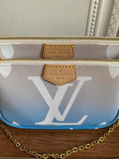 Modern Luxury Jacquard Shoulder Bag