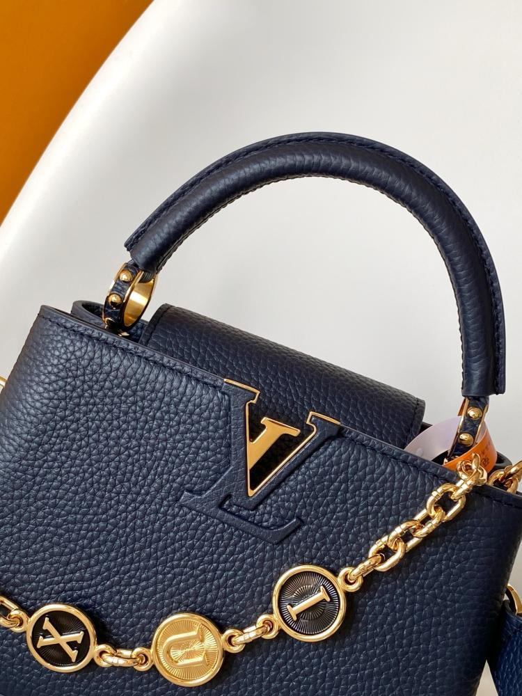 Leather Top Handle Bag