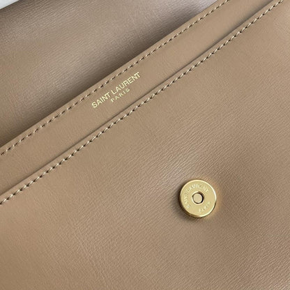 Leather Top Handle Bag