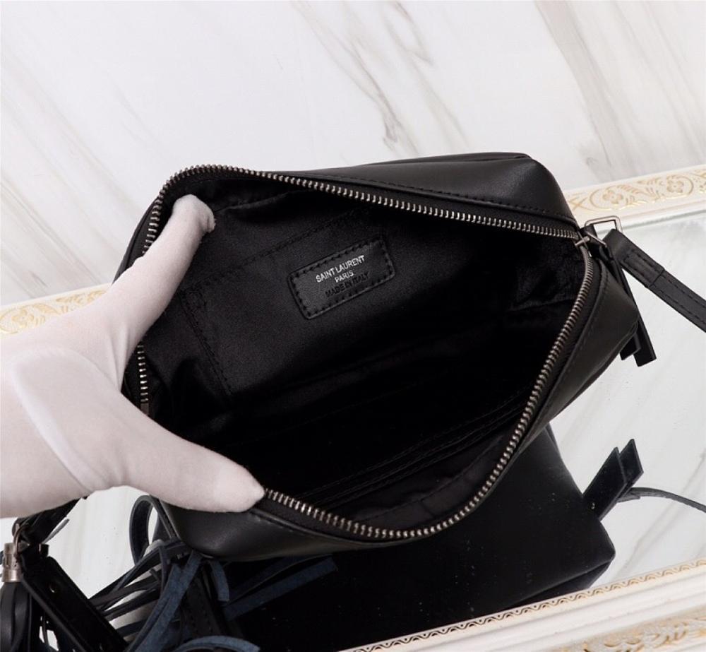 Italian-Inspired Luxury Calfskin Crossbody Bag