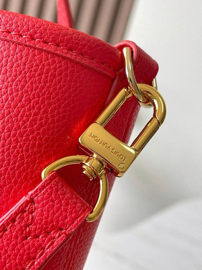 Neverfull Monogram Calfskin Shoulder Bag