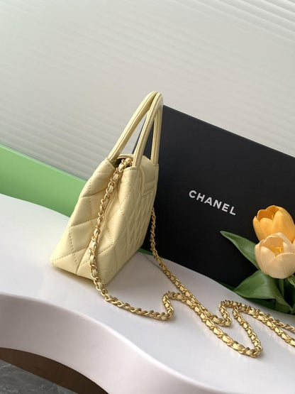 Classic Leather Top Handle Bag
