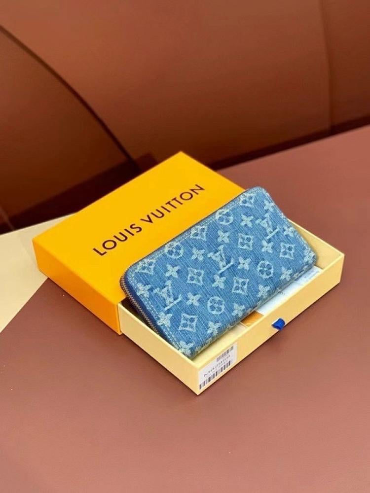 Classic Luxury Denim Wallet