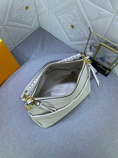 Elegant Refined Woven Leather Shoulder Bag