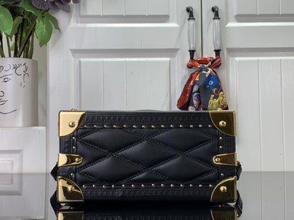 Luxury Leather Top Handle Bag