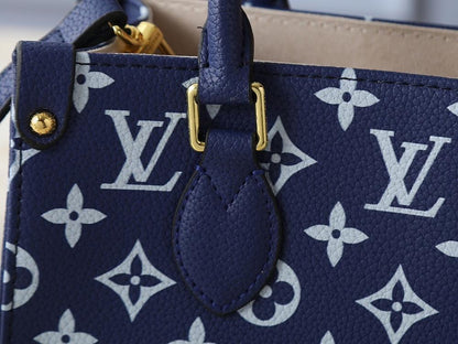 OnTheGo Monogram Leather Tote Bag