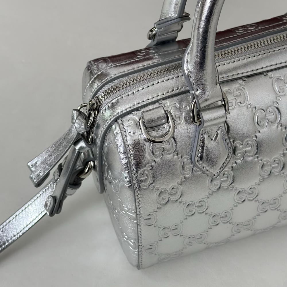 Leather Top Handle Bag