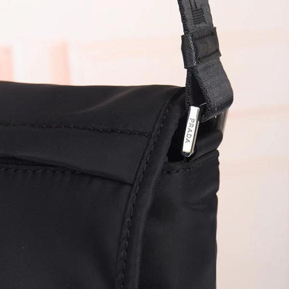 Classic Italian-Inspired Nylon Bag