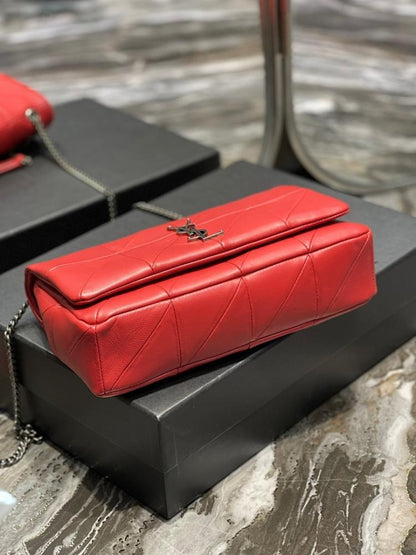 Luxury Patchwork Lambskin Shoulder Bag – Limited Edition