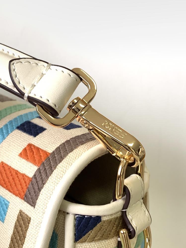Embroidered Top Handle Bag
