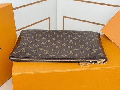 Alma Gold Monogram Travel Bag