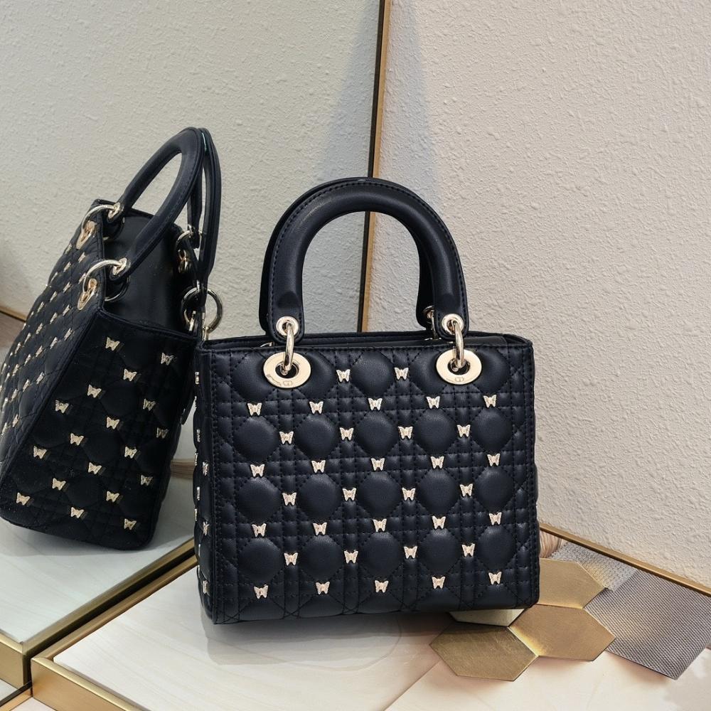 Stylish Refined Studded Leather Shoulder Bag
