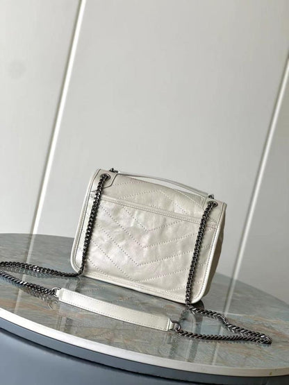 Leather Top Handle Bag