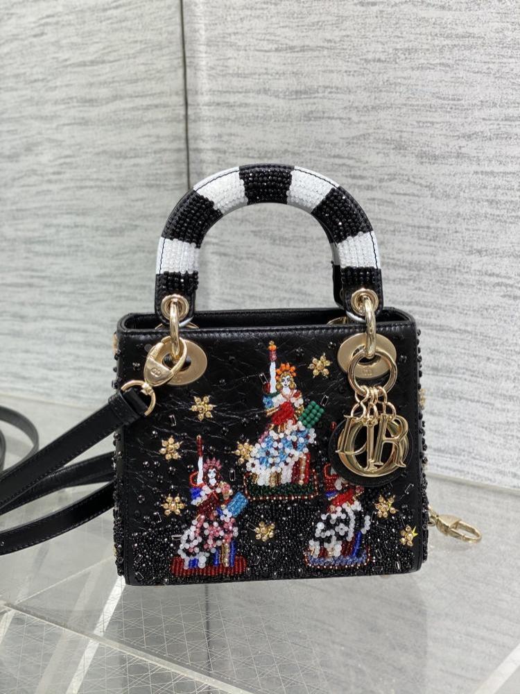 Embroidered Shoulder Bag