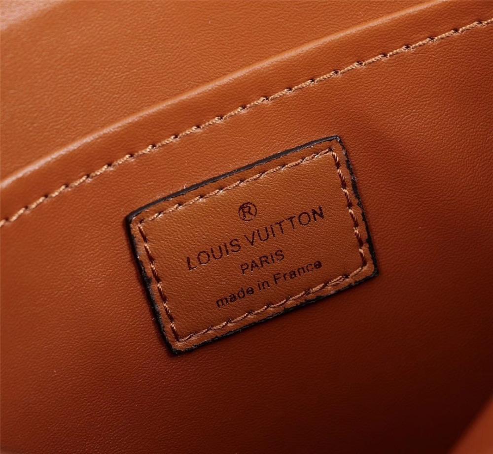 Luxury Stylish Monogram Leather Top Handle Bag