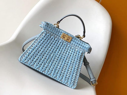 Classic Leather Top Handle Bag