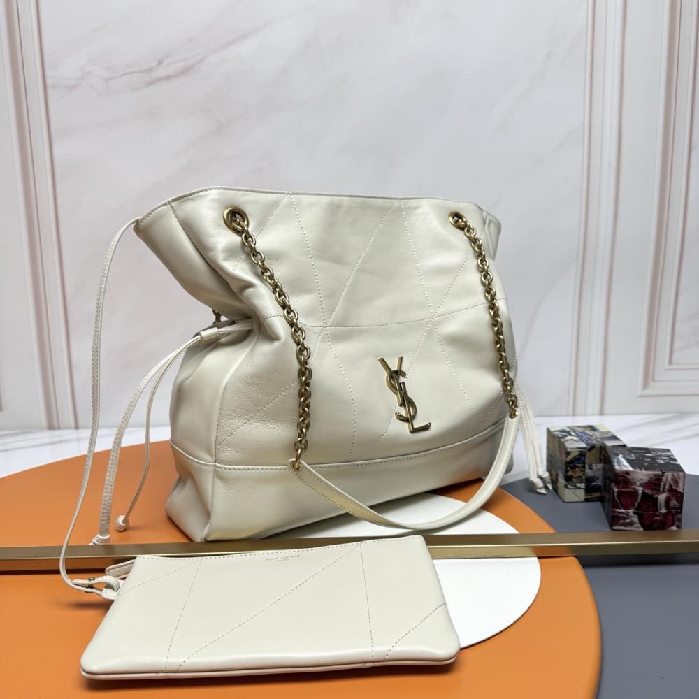 Gold Leather Shoulder Bag