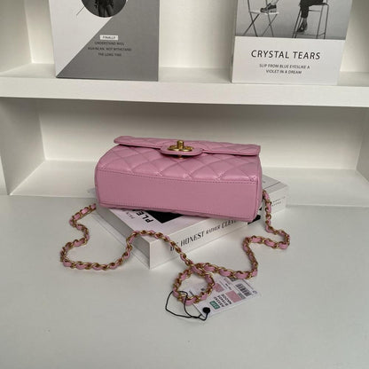 Alma Calfskin Top Handle Bag