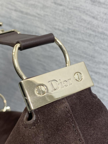 Suede Hobo Bag