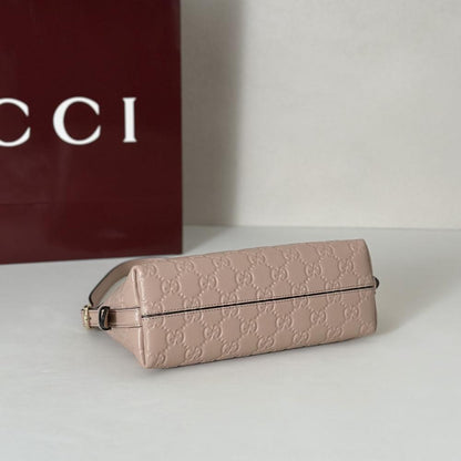 Leather Top Handle Bag