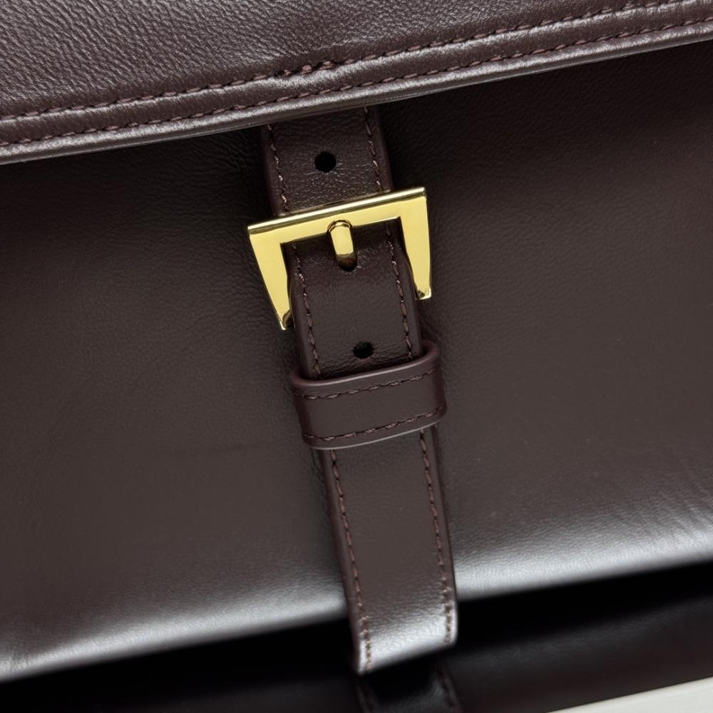 Leather Top Handle Bag