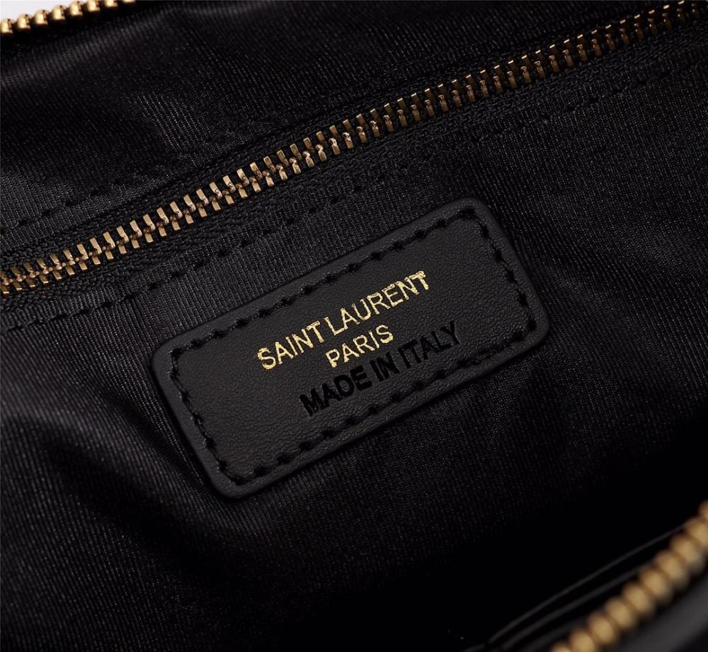 Classic Refined Embroidered Calfskin Top Handle Bag