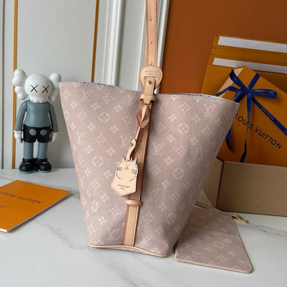 Modern Premium Monogram Calfskin Crossbody Bag