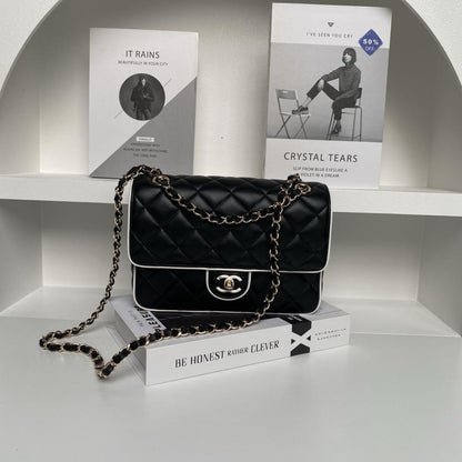 Lambskin Top Handle Bag