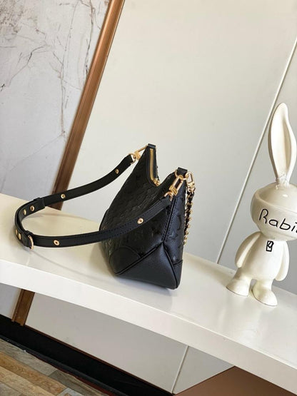 Stylish Refined Woven Leather Top Handle Bag