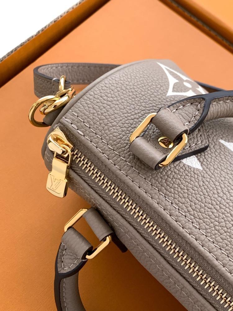 Leather Top Handle Bag