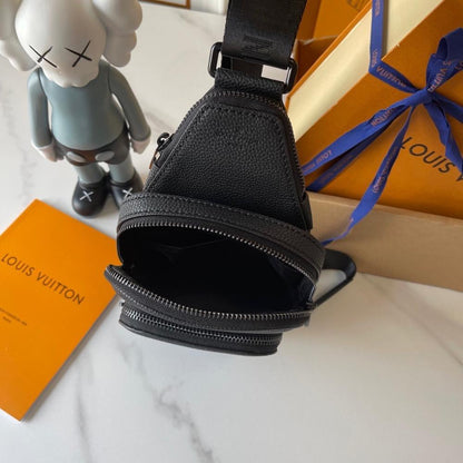 Modern Luxury Monogram Shoulder Bag