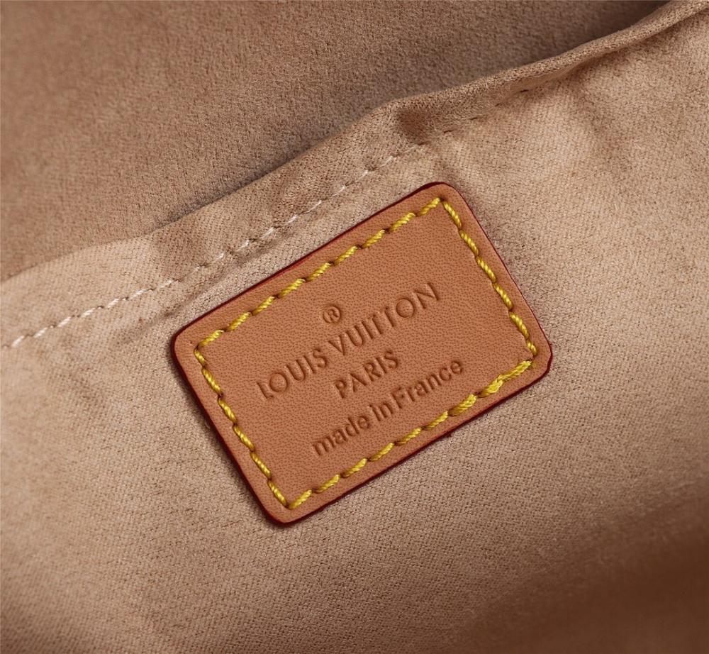 Elegant Monogram Leather Crossbody Bag – Special Edition