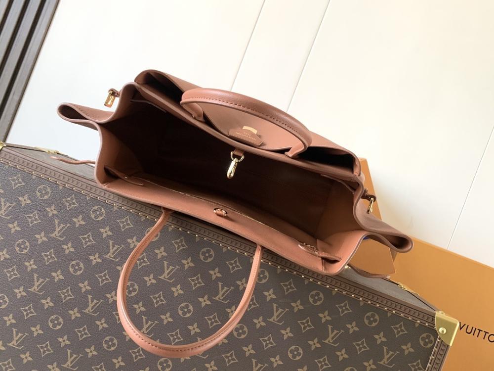 Calfskin Top Handle Bag