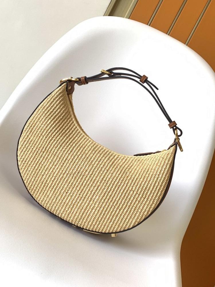 Classic Woven Top Handle Bag