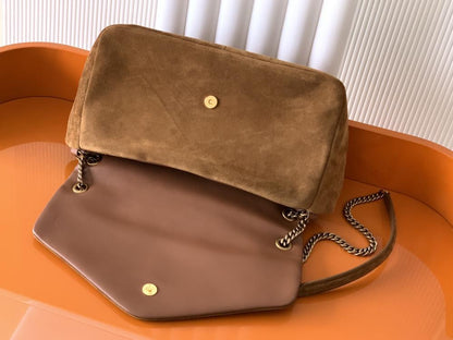 Leather Top Handle Bag