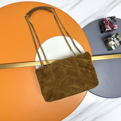 Suede Shoulder Bag