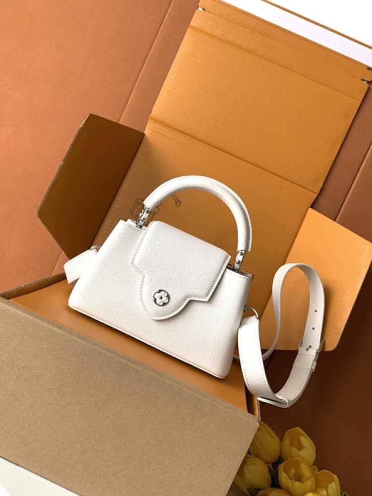 Leather Top Handle Bag