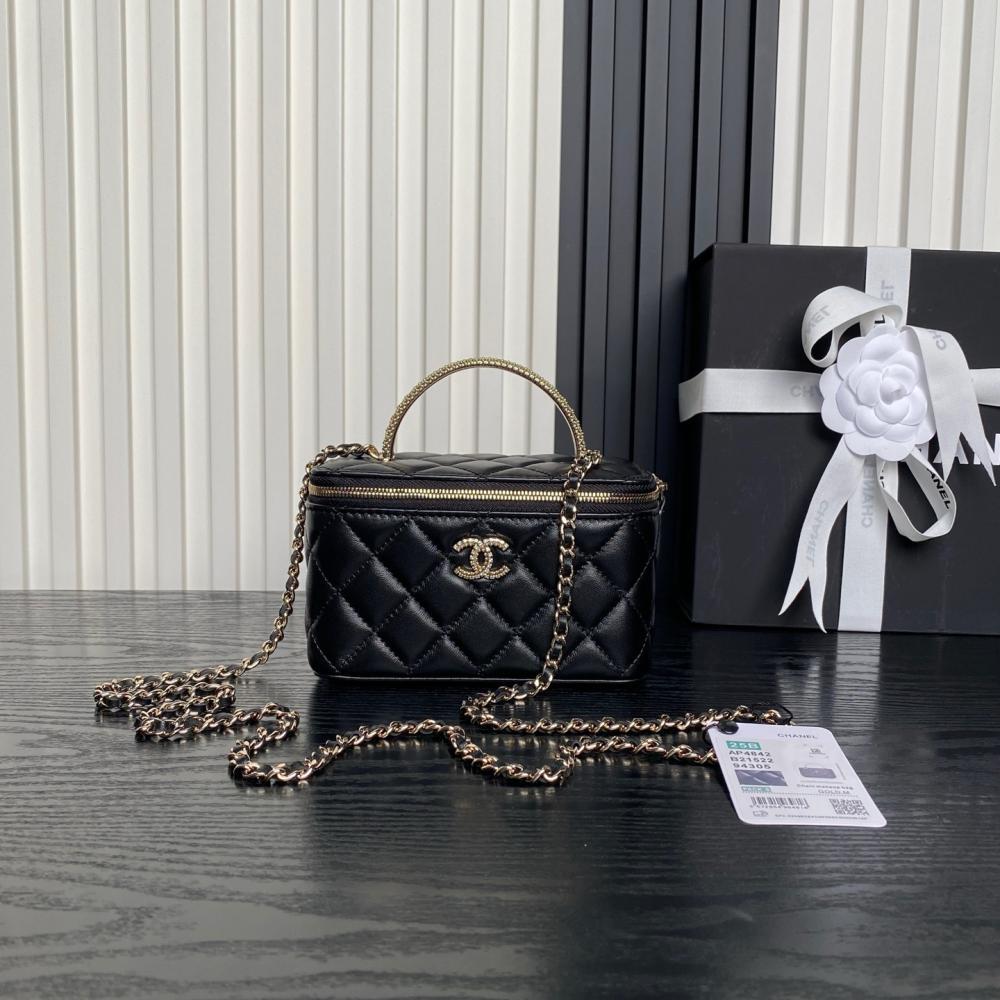 Lambskin Top Handle Bag