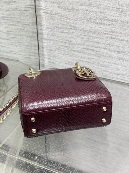Leather Top Handle Bag