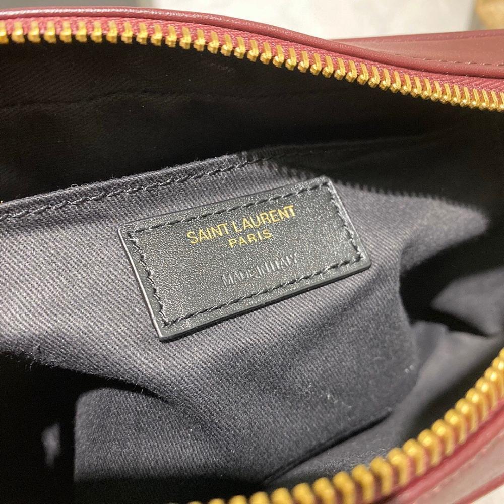 Modern Italian-Inspired Calfskin Shoulder Bag