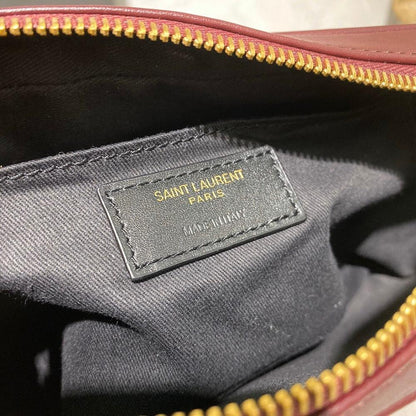 Modern Italian-Inspired Calfskin Shoulder Bag