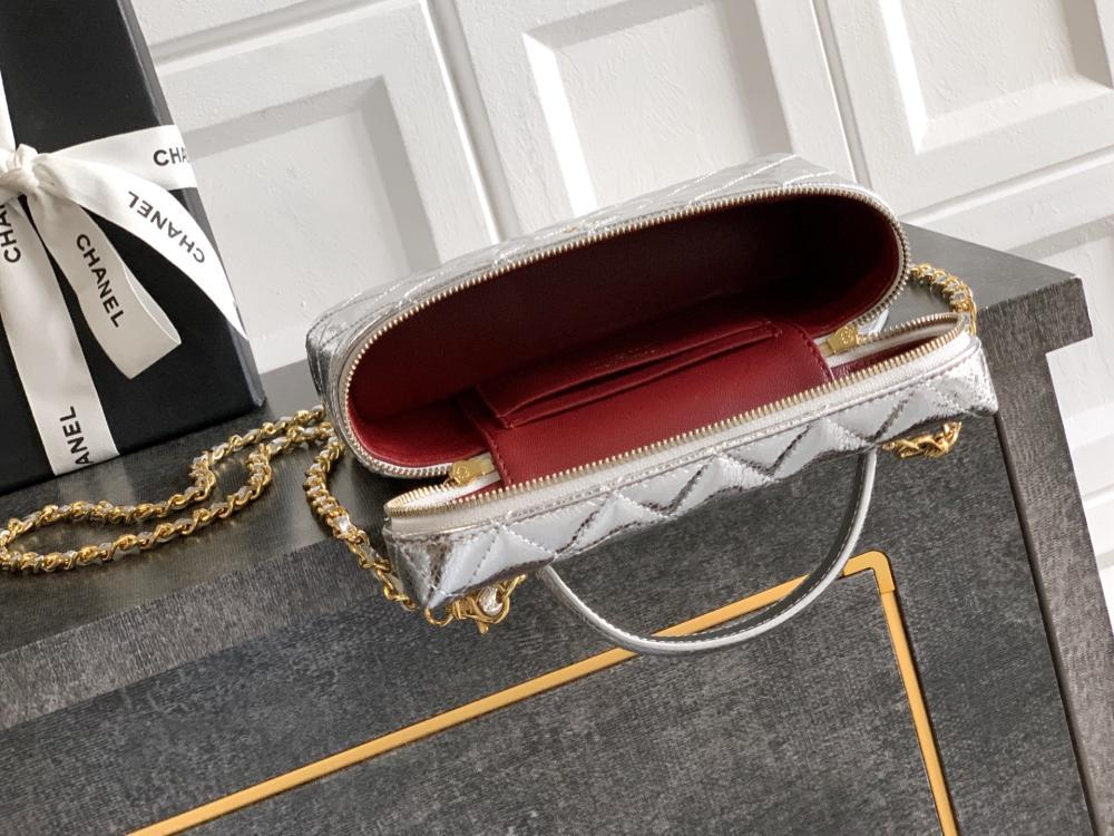 Silver Shoulder Bag