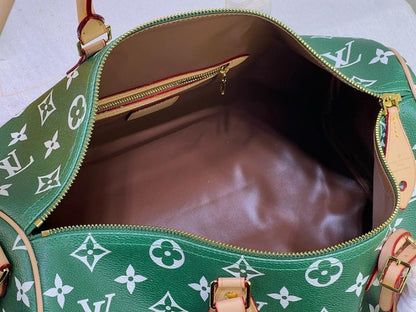 Luxury Printed Leather Top Handle Bag – Special Edition
