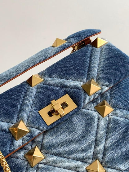 Luxury Quilted Lambskin Shoulder Bag – Limited Edition