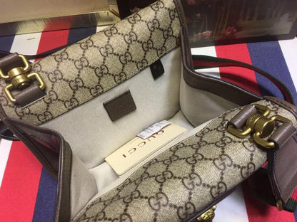 Luxury Brown Leather Shoulder Bag – Special Edition