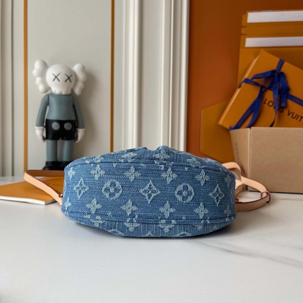 The Pouch Monogram Leather Top Handle Bag