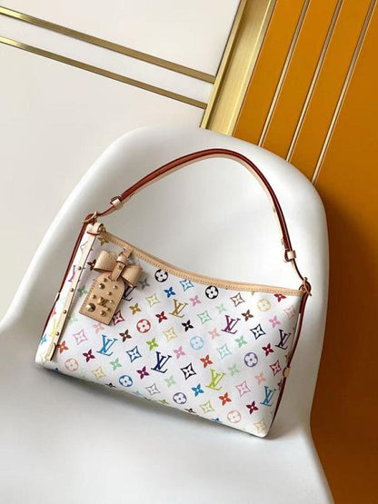Leather Top Handle Bag