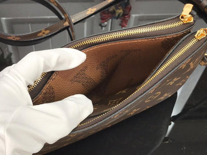 Leather Top Handle Bag