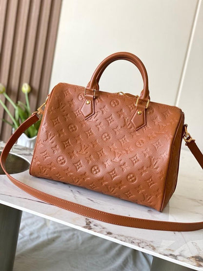 Stylish Monogram Calfskin Shoulder Bag – Limited Edition