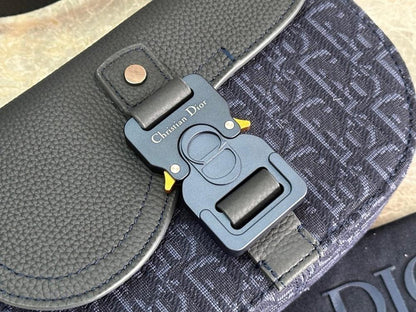 Stylish Premium Grey Calfskin Shoulder Bag